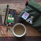 Topo Designs : Accessory Bag : Sage/Pond Blue