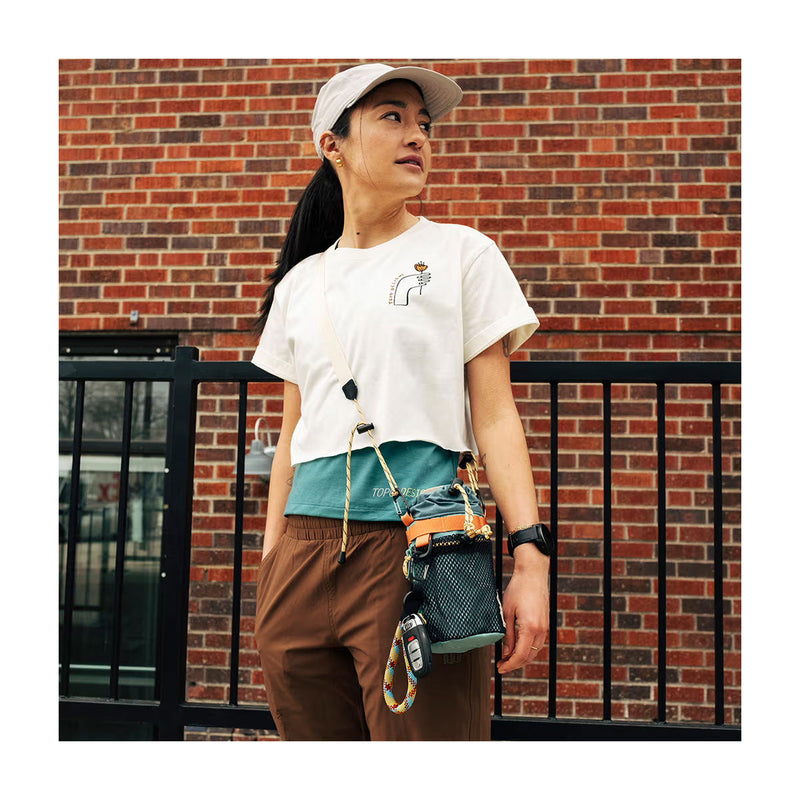 Topo Designs : Mountain Hydro Sling : Pond Blue