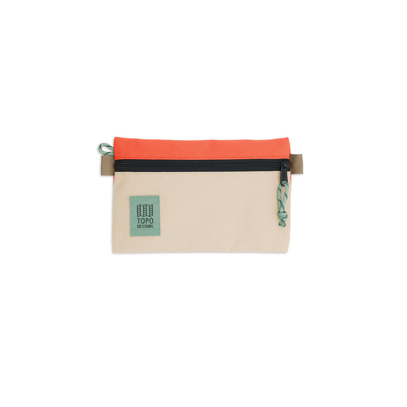 Topo Designs : Accessory Bag : Almond/Emberglow