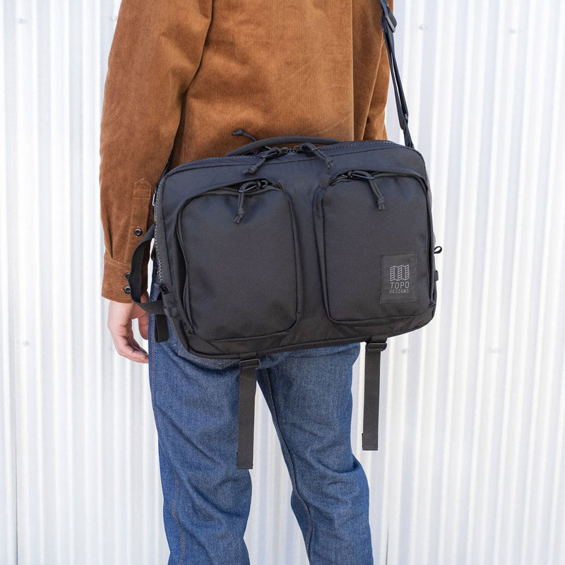 Topo Designs : Global Briefcase : Black