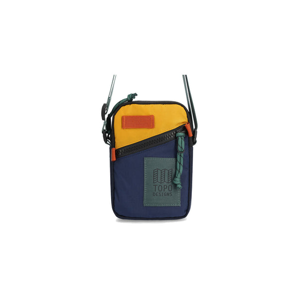 Mini Shoulder Bag : Navy/Mustard