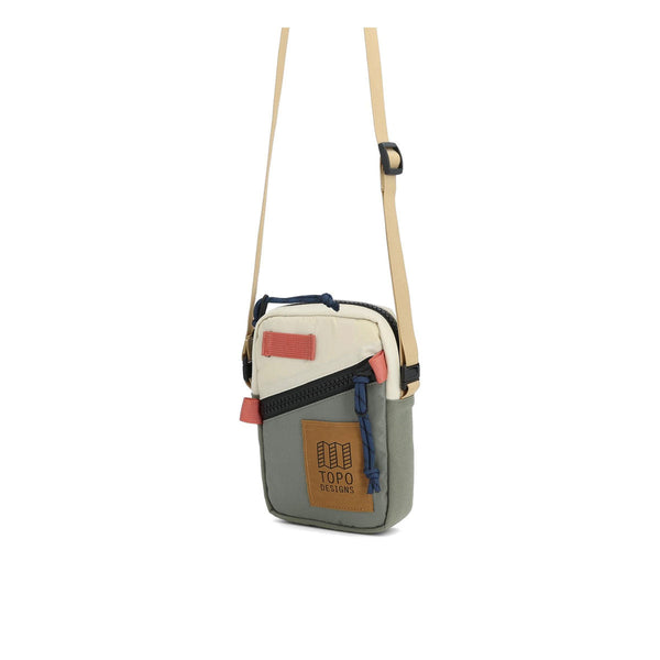 Mini Shoulder Bag : Bone White/Beetle