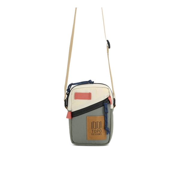 Mini Shoulder Bag : Bone White/Beetle