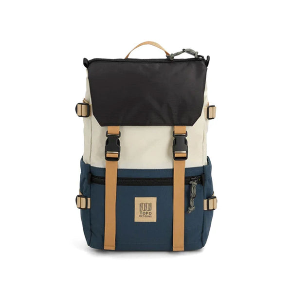 Topo Designs : Rover Pack Classic : Bone White/Pond Blue