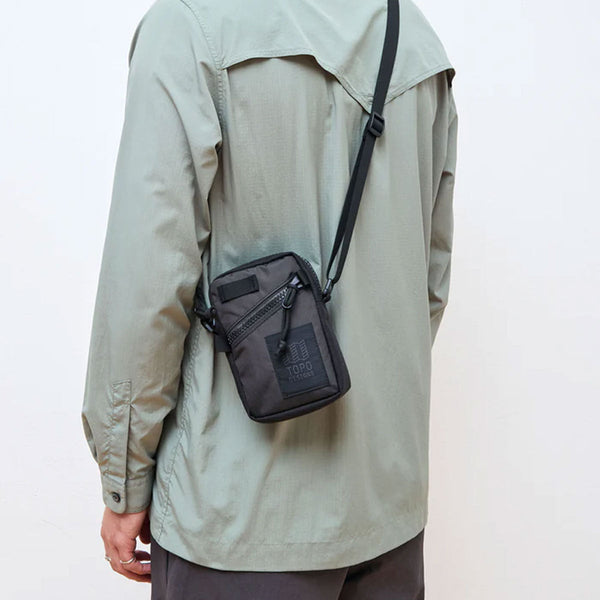 Mini Shoulder Bag : Black/Black/Black