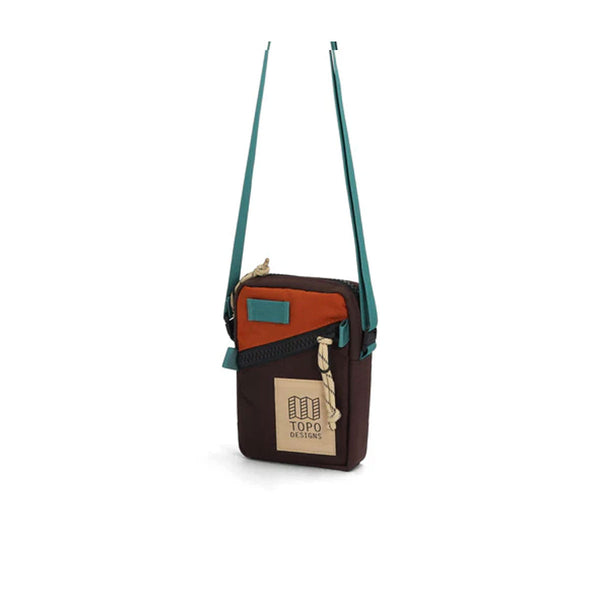 Mini Shoulder Bag : Clay/Chocolate