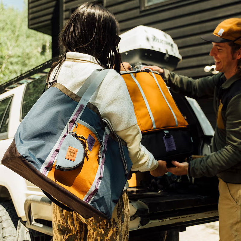Mountain Utility Tote : Mustard/Forest