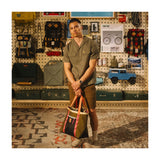 Topo Designs : Mountain Utility Tote : Desert Palm/Sahara